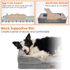 Soft Warm Plush Puppy Cozy Nest Sofa Non-Slip Bed Cushion Mat