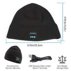 Soft Wireless Beanie Headphone Hat with V4.2 Noise Cancellation
