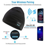 Soft Wireless Beanie Headphone Hat with V4.2 Noise Cancellation