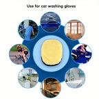 Soft Wool Car Cleaning Mitt
