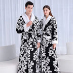 Luxe Jacquard Robe - Cozy & Elegant