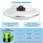 Solar Camping Light Hanging LED Bulb Lamp