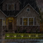 Solar LED Disk Lights IP44 Water Resistant Light Sensor