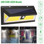 Solar Lights 180 LEDS Solar Wall Light