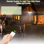 Solar Lights 88 LEDs Outdoor Wall Lamps