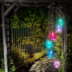 Solar Powered Angel Lights Wind Chimes LED Color Changing