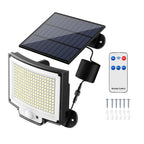 Solar Powered Flood Light Solar IP65 Waterproof Motion Sensor with Remote