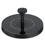 Solar Powered Fountain Pump Floating Bird Bath Pond