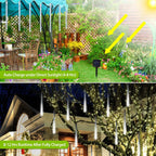 Solar Powered Meteor Shower String Light
