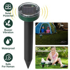 Solar Powered Mole Repeller