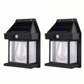 Solar-Powered Motion-Sensor Outdoor Wall Light