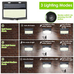 Solar Powered Outdoor Wall Lights