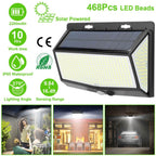 Solar Powered Outdoor Wall Lights