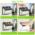 Solar Powered Outdoor Wall Lights