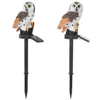Solar Powered Owl Garden Light IP65 Waterproof