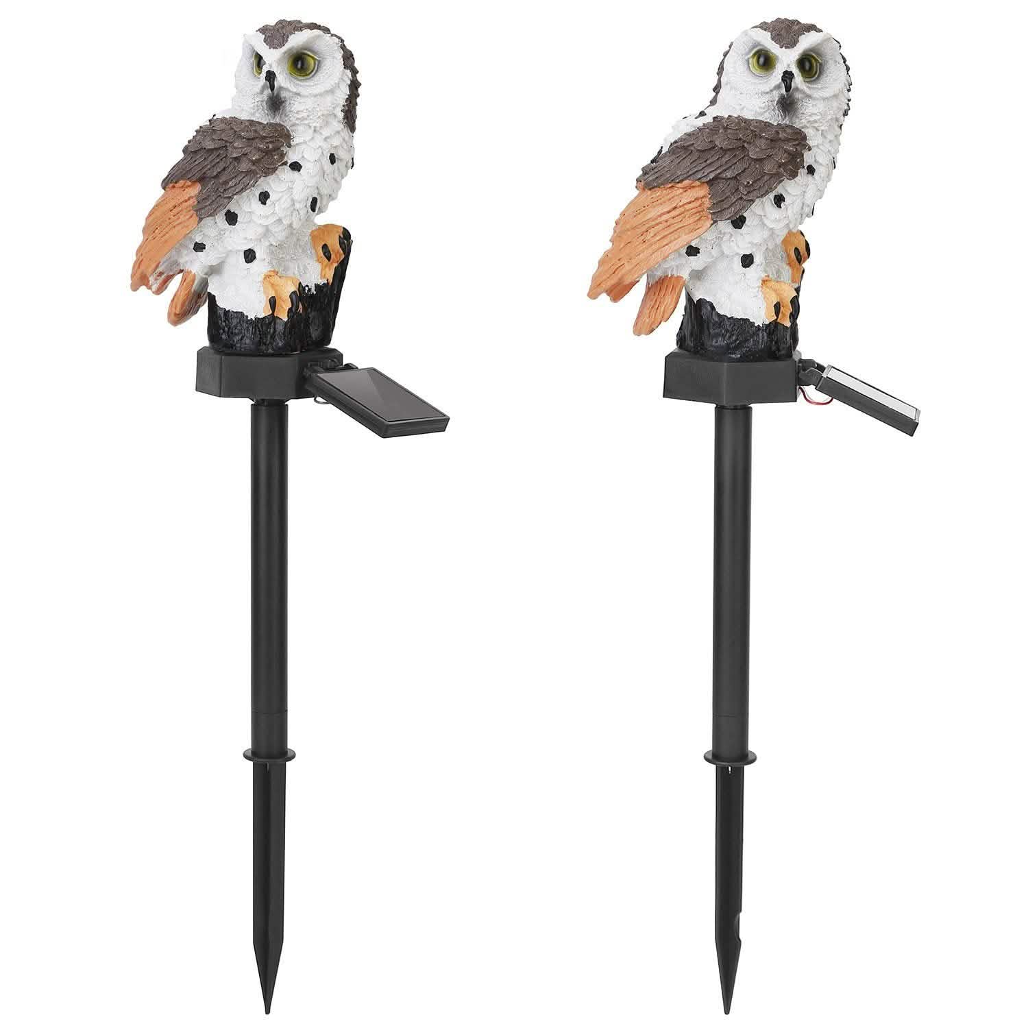 Solar Powered Owl Garden Light IP65 Waterproof