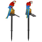 Solar Powered Parrot Garden Light IP65 Waterproof LED