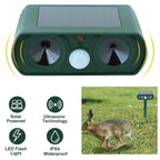 Solar Powered Ultrasonic Animal Repeller