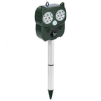 Solar Powered Ultrasonic Animal Repeller PIR Motion Sensor
