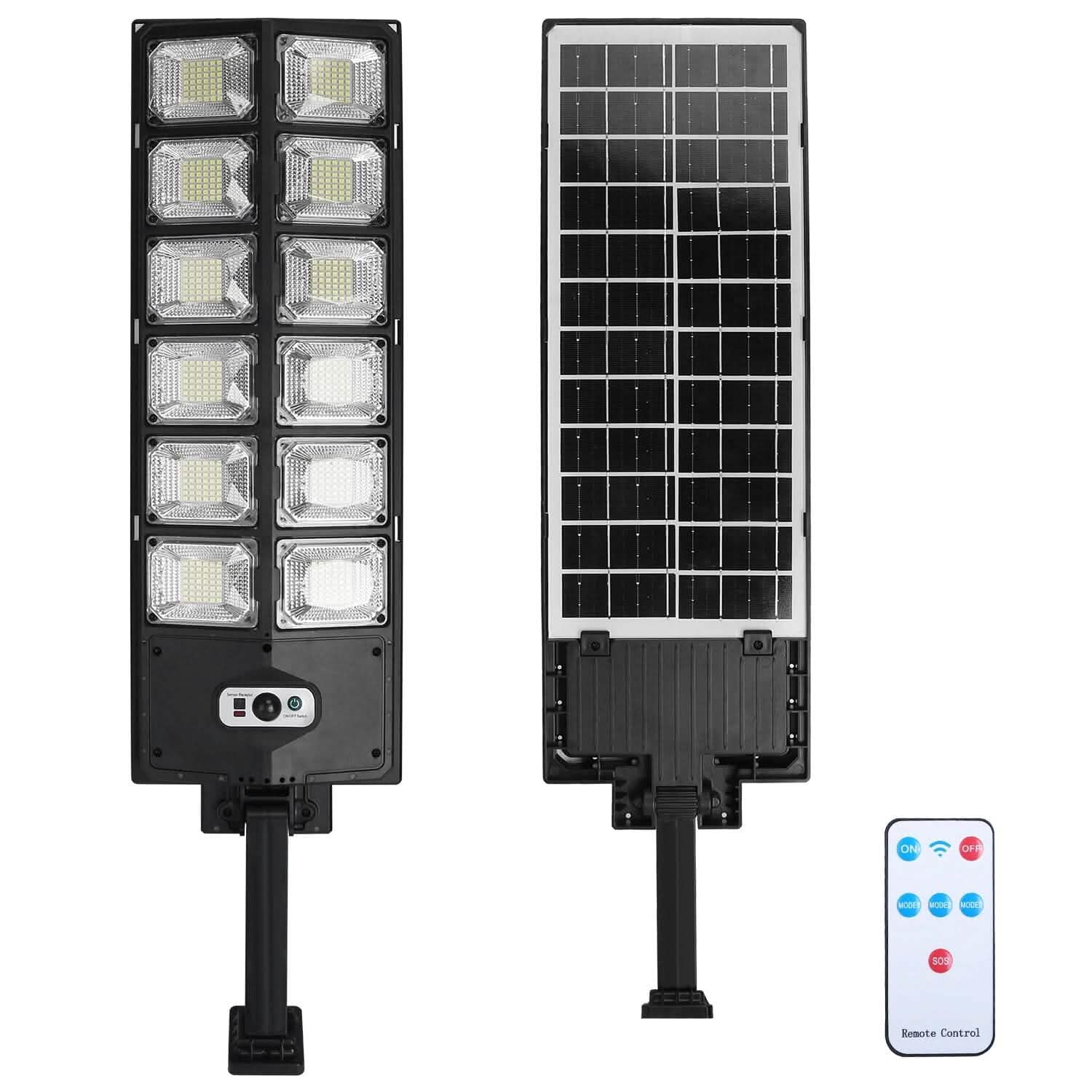 Solar Powered Wall Light Beads PIR Motion Sensor