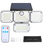 Solar Powered Wall Lights Outdoor Motion Sensor Lamps
