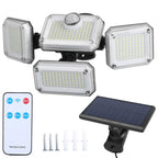 Solar Powered Wall Lights Outdoor Motion Sensor Lamps