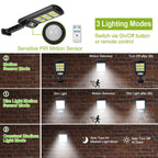 Solar Powered Wall Outdoor Lights