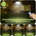 Solar Shed Light Sensor Hanging Lamp