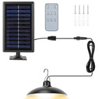Solar Shed Light Sensor Hanging Lamp