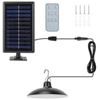 Solar Shed Light Sensor Hanging Lamp
