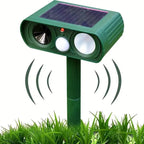 Solar Ultrasonic Animal Repeller with Motion Detector