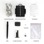 Solar Umbrella Outdoor String Light