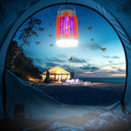 Solar USB Electric Bug Zapper with 5 Light Modes Hanging Hook
