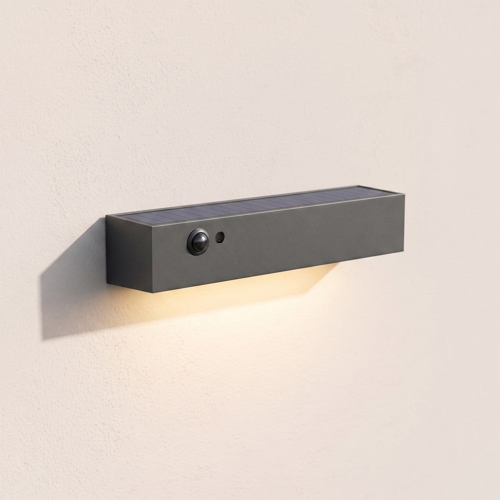Solar Wall Light with Motion Sensor