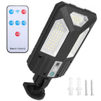 Solar Wall Light Outdoor Beads PIR Motion Sensor Remote Control Wireless Lamps