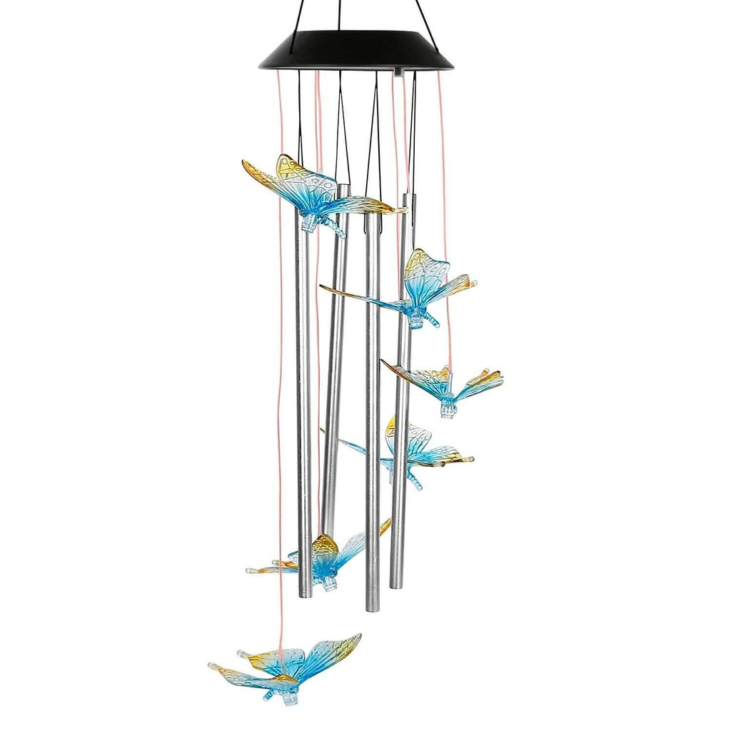 Solar Wind Chime Lights