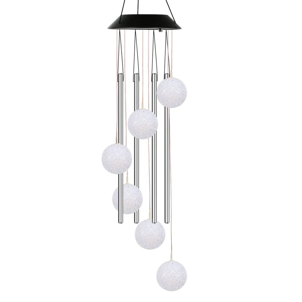 Solar Wind Chime Lights