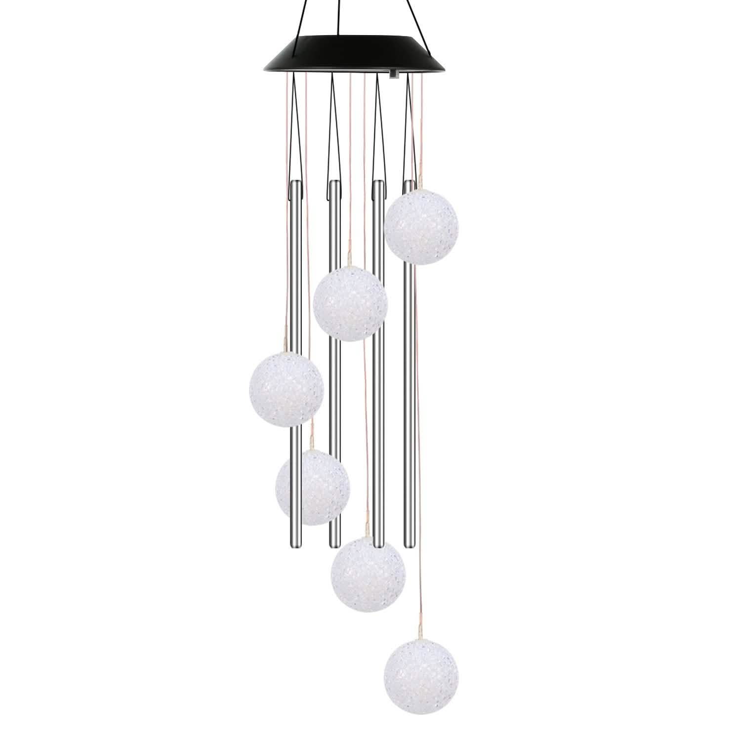 Solar Wind Chime Lights