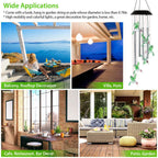 Solar Wind Chime Lights