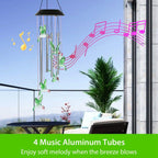 Solar Wind Chime Lights
