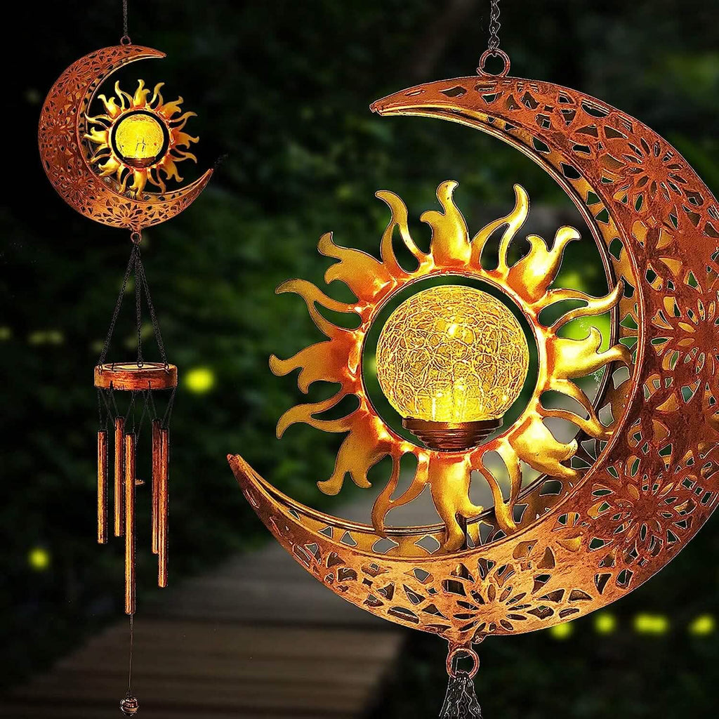 Solar Wind Chimes Garden Decorative Wind Chime Light