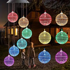 Solar Wind Chimes Light - Mobile Hanging LED Light, Color Changing Wind Chime