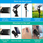 Solarek Lights Outdoor Solar Powered LED Spotlights