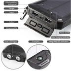 SOLARFORCE Power Bank – Waterproof Solar Power Bank with 20000mAh for Outdoor Adventures
