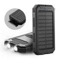 SOLARFORCE Power Bank – Waterproof Solar Power Bank with 20000mAh for Outdoor Adventures