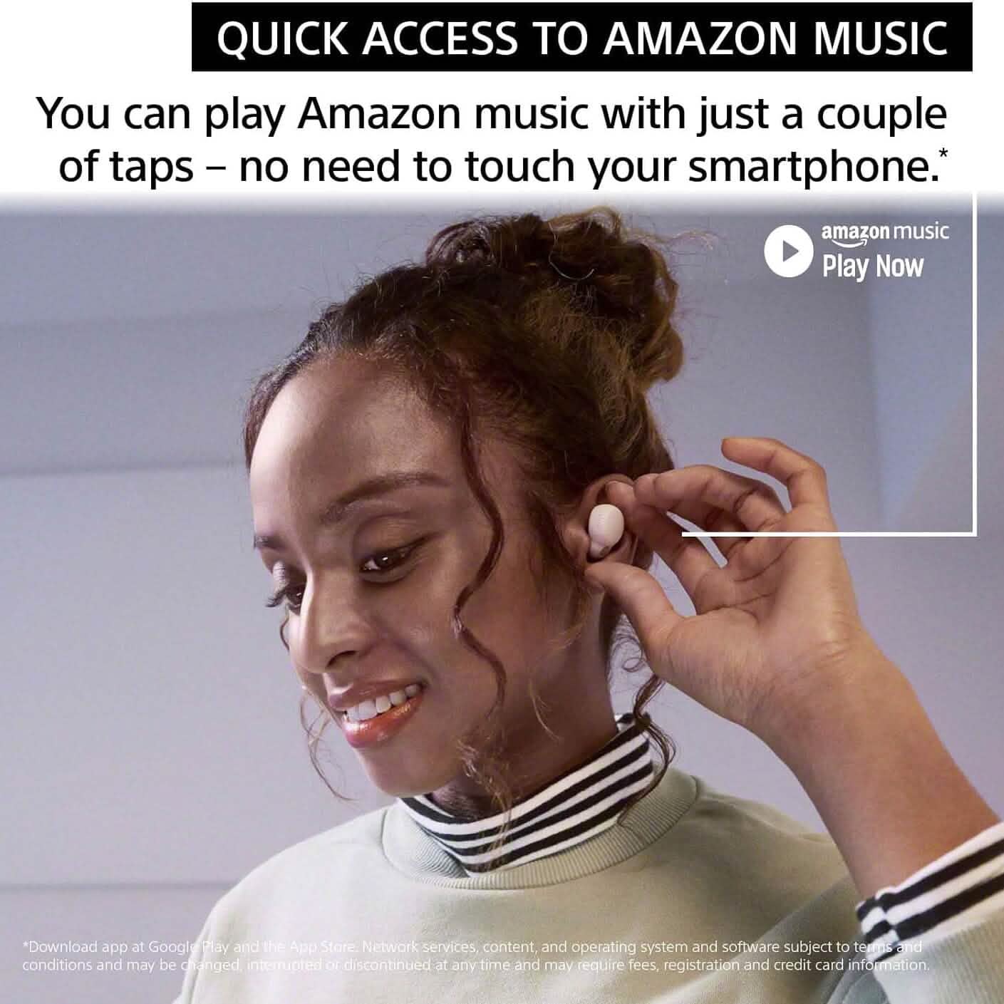 Sony LinkBuds S Truly Wireless Noise Canceling Earbud Headphones with Alexa Built-in  (Refurbished)