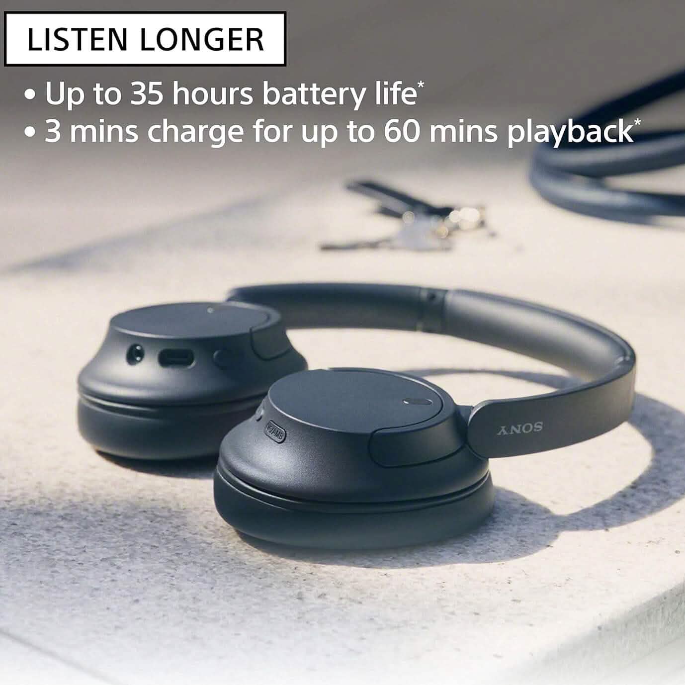 Sony WH-CH720N Noise Canceling Wireless Bluetooth Headphones (Refurbished)