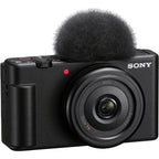 Sony ZV-1F Vlog Camera for Content Creators and Vloggers Black  (Refurbished)
