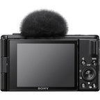 Sony ZV-1F Vlog Camera for Content Creators and Vloggers Black  (Refurbished)