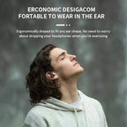 SP16 Wireless Earbuds Headphones with Microphone, Sports Earhook and LED Display Charging Case